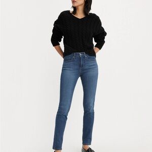 Levi's Blue Straight Leg Jeans